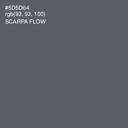 #5D5D64 - Scarpa Flow Color Image